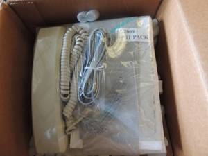 lot 42 image: Large box of 11 refurbished meridian office phones