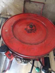 lot 15 image: METAL BANDING MACHINE  with METAL band,  Tools,  crimping for banding