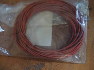 lot 81 image: Box of orange wire app.25