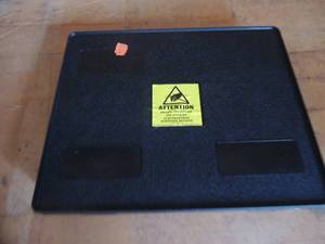lot 102 image: 13 boxes  of black conductor containers EX box44x44x43cm  with app. 20 box