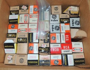 lot 190 image: Sylvania electronic tubes RCA electronic tubes GE electronic tubes  qty of each unknown