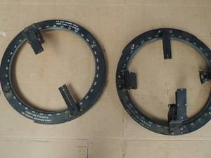 lot 252 image: U.S. Navy Bearing Circle 10.5 diameter Mark1 Mod2   U.S. Navy Aziuth Circle Mark3 mod 2  10.5 diameter