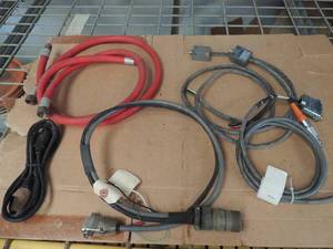 lot 255 image: Assorted hoses and electric wire