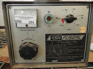 lot 294 image: GSR power  box serial #5105 pat#3.465.126