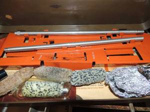 lot 315 image: Brown case gun cleaning kit