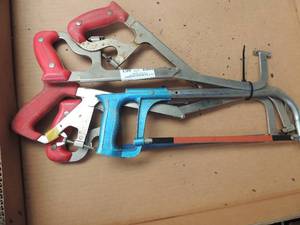 lot 463 image: 4 hack saws