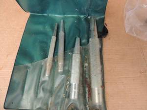 lot 590 image: Green case of punches