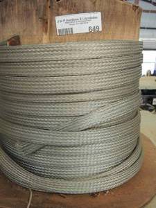 lot 649 image: roll of gray wire thread