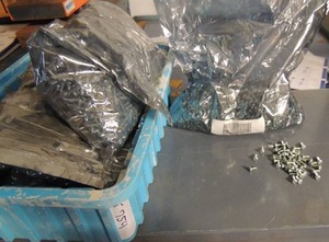 lot 754 image: 6 bags of small star head screws