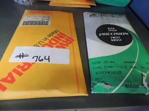 lot 764 image: 30 yellow packs of Irwin drill black Jobber bits A601235 2364