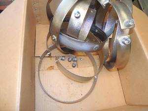 lot 776 image: Metal oval lining