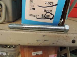 lot 809 image: 2 boxes716 x 4 12boxes of bolts round head
