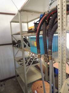 lot 816 image: 74x36x24x2 shelving units contents not included