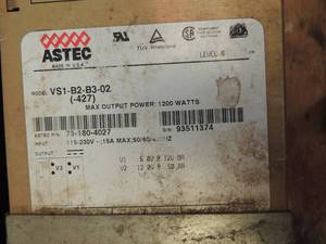 lot 893 image: Astec power output box