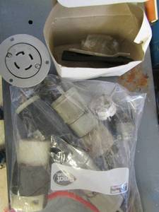 lot 700 image: Arrow heart 220 plugs x 7