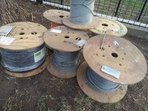 lot 733 image: 6 rolls of beldin electrical wire