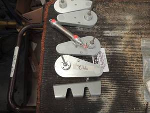 lot 942 image: Aluminum parts  stainless steel BIMBA