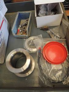 lot 953 image: Various springs,bluenuts and electrical components