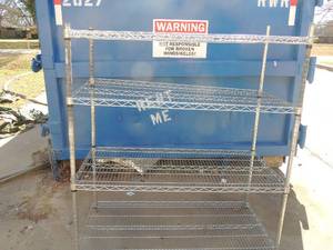 lot 980 image: Metro shelf 4 shelves