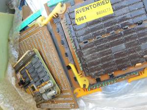 lot 993 image: Metal case full of motherboards