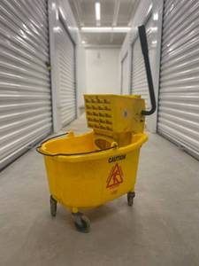 lot 137 image: Mop and Bucket