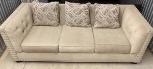 lot 188 image: Beige Couch