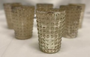 lot 236 image: Silver Knobby Votive Candle Holder 4.25 x 3