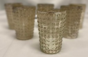 lot 237 image: Silver Knobby Votive Candle Holder 4.25 x 3