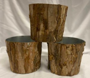 lot 269 image: Birch Bark Planters  6 x 7 (3)