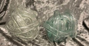 lot 574 image: Clear Glass Knots (2)
