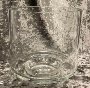 lot 484 image: Glass Footed Planters
