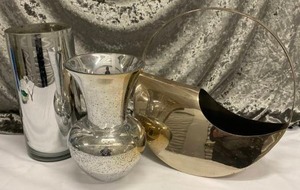 lot 603 image: Collection of Silver Planters (3)