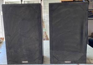lot 495 image: Sharp Stereo Speakers