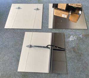 lot 541 image: 12 x 12 Mirror Tiles (3)