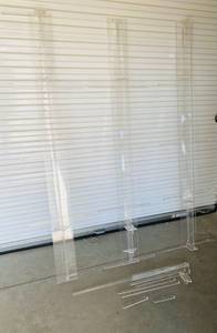 lot 164 image: Misc Pieces for Lucite Table arch