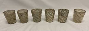 lot 464 image: 6 Votive Candle Holders