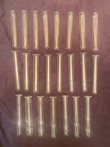 lot 749 image: 23 Bud Test tube Vase
