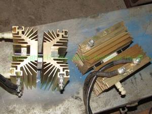 lot 239 image: Industrial capacitors