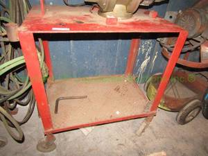 lot 188 image: Steel frame utility cart