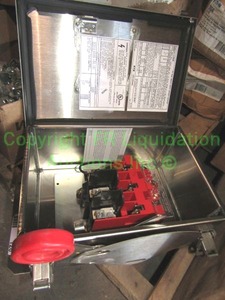 lot 125 image: Eaton non-fusible safety switch, unused