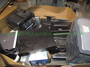 lot 116 image: Assorted computer hardware as shown