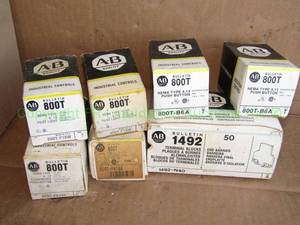 lot 98 image: Allen Bradley industrial control components as shown