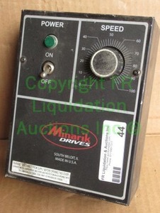 lot 44 image: Minarik drives model MM23101C motor control system