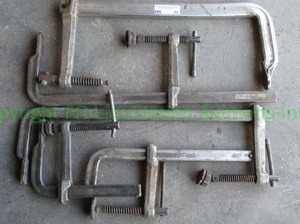 lot 71 image: Bessey bar clamps as shown