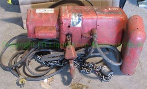 lot 89 image: Dayton overhead utility hoist
