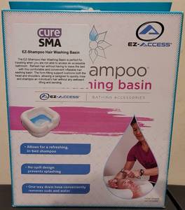 lot 10 image: EZ-SHAMPOO HAIR WASHING BASIN IN UNOPENED BOX AS SHOWN.