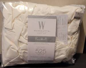 lot 13 image: WAMSUTTA PIMA COTT 525 THREAD COUNT XL TWIN FITTED SHEET IN PACKAGE AS SHOWN.