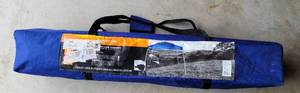 lot 158 image: OZARK TRAIL 10FT X 10FT SLANT-LEG GAZEBO IN STORAGE  CARRYING BAG AS SHOWN. APPEARS IN UNUSED CONDITION.