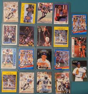 lot 197 image: LOT OF 19 ASSORTED SPORTS CARDS INCLUDING JERRY RICE, EMMITT SMITH, MICHAEL IRVIN, GEORGE FOREMAN, SHAQUILLE ONEAL AND OTHERS AS SHOWN.