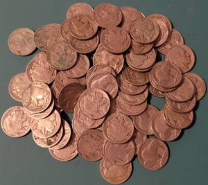 lot 212 image: LOT OF 73 BUFFALO NICKELS AS SHOWN. (YOUR BID X 73)